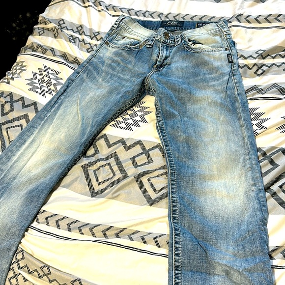 Silver Jeans Zac relaxed fit straight leg size 30 waist 32 length - Picture 1 of 5